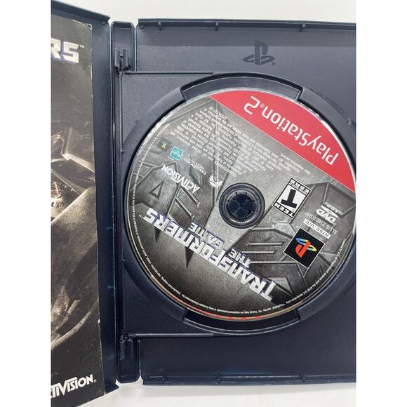 Transformers: The Game PS2 CIB Complete In Box w/ Manual SONY PLAYSTATION 2 - Picture 6 of 10